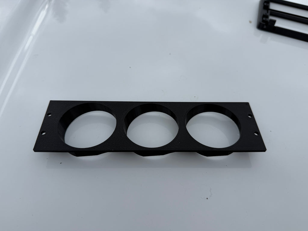 52mm Triple Gauge Pod Insert (INSERT ONLY)