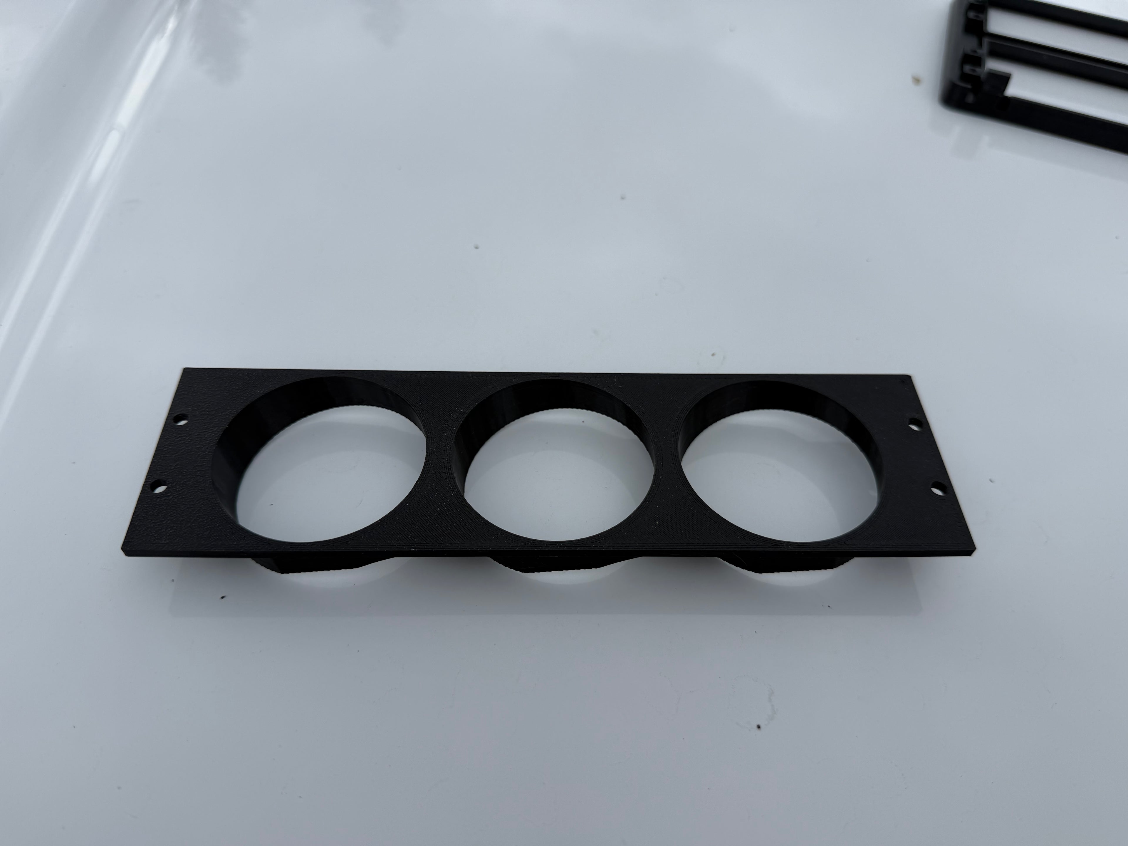 52mm Triple Gauge Pod Insert (INSERT ONLY)